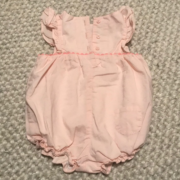 NWOT Janie & Jack Romper // Preppy, Spring - Picture 4 of 5